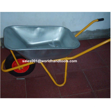 Galvanized Wheelbarrow Wb6404z with Pneumatic Wheel